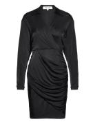 Dvf Troian Dress Black Diane Von Furstenberg