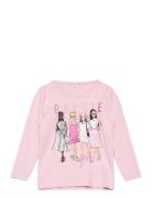 Nmfalina Barbie Ls Top Box Sky Pink Name It