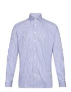 Bs Amund Slim Fit Shirt Blue Bruun & Stengade