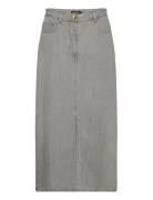 Slfriday Skirt Grey Soaked In Luxury