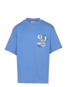 Bari Tee Blue Grunt