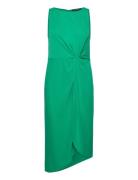 Str Matte Jersey-Dress Green Lauren Ralph Lauren