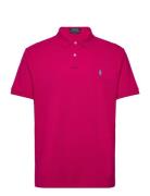 The Iconic Mesh Polo Shirt Pink Polo Ralph Lauren