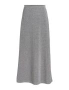 Vimynte Modesty Hw Long Skirt/Ka Grey Vila