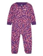 Join The Club Footed Coverall / Join The Club Footed Coveral Purple Ni...
