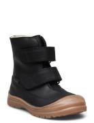 Boots - Flat - With Velcro Black ANGULUS