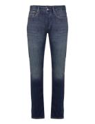 Mens Trousers Long Jeans Navy Denham