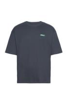 Dpsignature Print T-Shirt Navy Denim Project