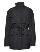 Nylon Shirt Jacket Black HAN Kjøbenhavn