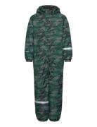 Tower Printed Coverall W-Pro 10000 Green ZigZag