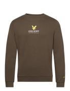 Eagle Logo Sweatshirt Khaki Lyle & Scott