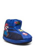 Super Mario House Shoe Blue Leomil