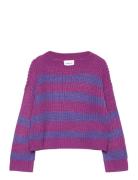 Nmfriony Ls Boxy Short Knit Pb Purple Name It