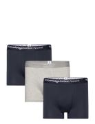 3-Pack Underwear - Gots/Vegan Grey Knowledge Cotton Apparel