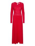 Janice Knitted Dress Red ODD MOLLY