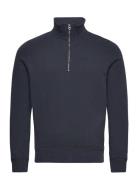 Essential Half Zip Sweatshirt Navy Superdry