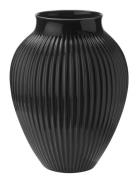 Knabstrup Vase, Riller Black Knabstrup Keramik