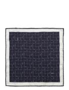 T-Pocket Square-232 Navy BOSS