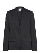 Capri Blazer Without Collar Black Tamaris Apparel