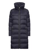 Over -Collar Down Coat Navy Lauren Ralph Lauren