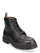 Leather Lace-Up Boot Black Polo Ralph Lauren