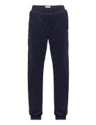 Trousers Cord Lined Navy Lindex
