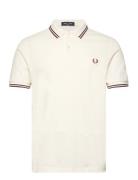Twin Tipped Fp Shirt Cream Fred Perry