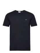 Slim Shield Ss T-Shirt Black GANT