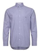 Reg Classic Poplin Banker Shirt Blue GANT