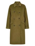 Mmvenice Wool Coat Green MOS MOSH