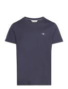 Shield Ss T-Shirt Navy GANT