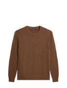 Archer Structure Sweater Brown J. Lindeberg