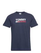 Tjm Corp Logo Tee Navy Tommy Jeans