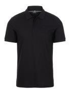Troy St Pique Polo Shirt Black J. Lindeberg