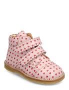 Shoes - Flat - With Velcro Pink ANGULUS
