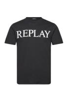 T-Shirt Regular Pure Logo Black Replay