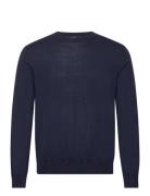 Merino Wool Washable Sweater Navy Mango