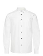 Akkonrad L/S Poplin Shirt Noos White Anerkjendt