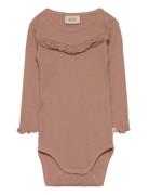 Rib Body Elise Pink Wheat