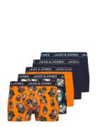 Jactriple Skull Trunks 5 Pack Orange Jack & J S