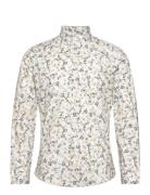 Aop Floral Shirt L/S White Lindbergh
