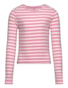 Kogheidi L/S Short Cut Out Top Box Jrs Pink Kids Only