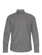 Flannel Check Shirt Grey Morris
