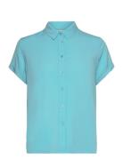 Majan Ss Shirt 9942 Blue Samsøe Samsøe
