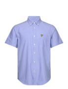 Short Sleeve Oxford Shirt Blue Lyle & Scott