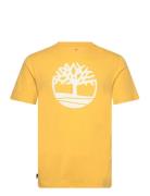 Kennebec River Tree Logo Short Sleeve Tee Mimosa Yellow Timberland