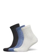 Signa Cotta Sock 3 Pack Blue Becksöndergaard