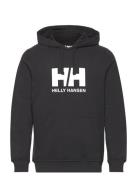 Hh Logo Hoodie Black Helly Hansen