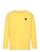 Regular Fit Badge Long Sleeved - Go Yellow Knowledge Cotton Apparel