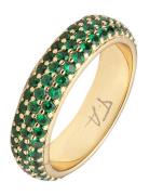 Solar Ring Gold/Green Xs/50 Gold Mockberg